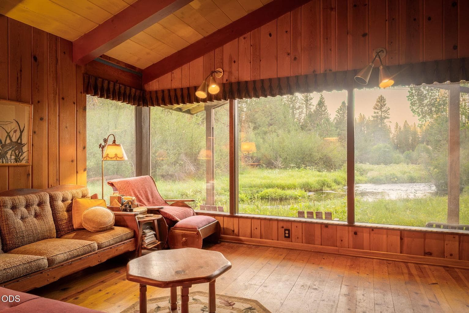 Cabin Living Room.