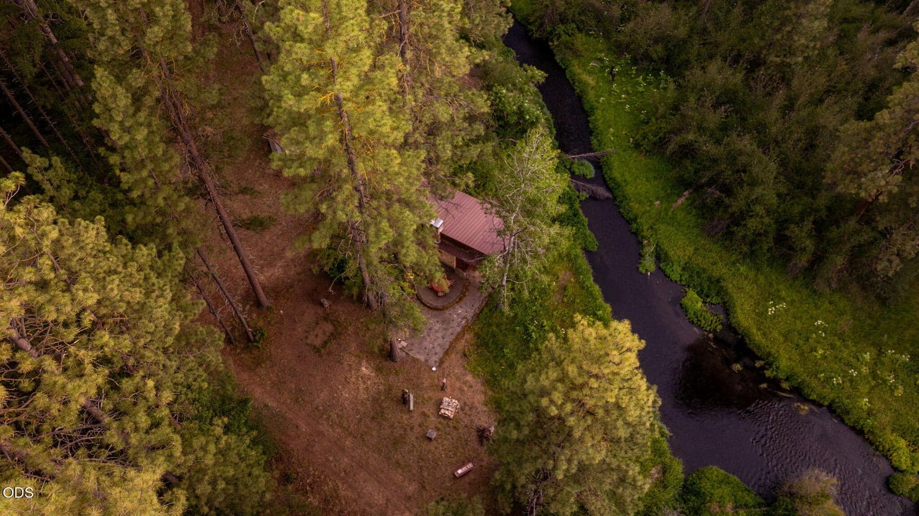 Cabin on Lake Creek