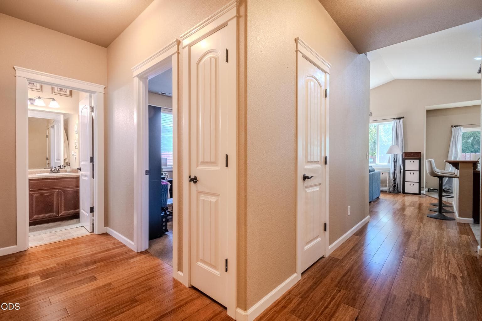 split floor plan