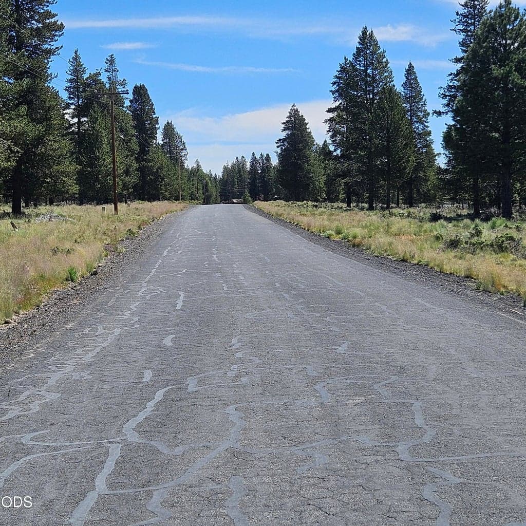 Community maintained roads, paved and gravel.