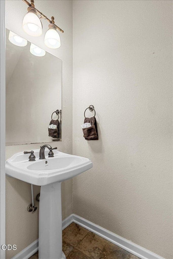 Half bath downstairs