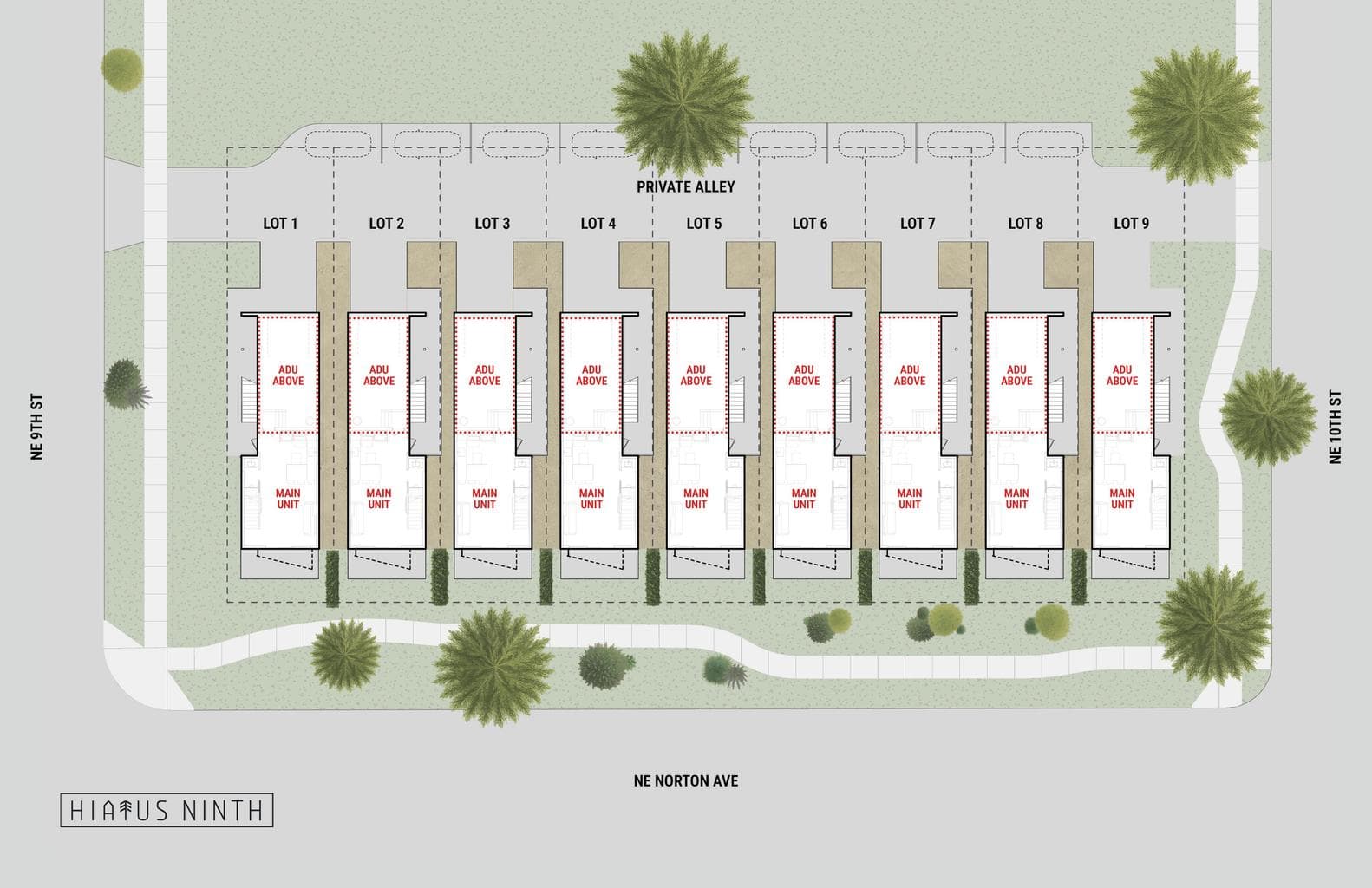 Community Site Plan - 930 NE Norton is Lot 3