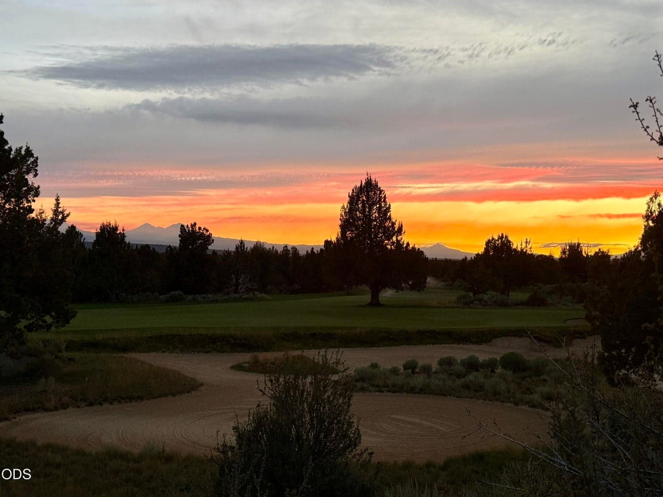 Endless color sunset from Fazio 17