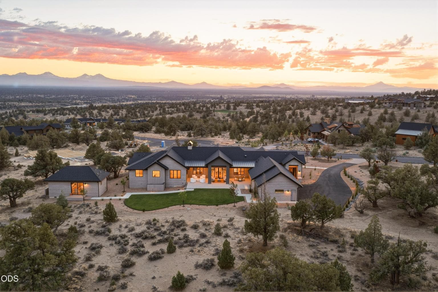 Aerial View Backyard
