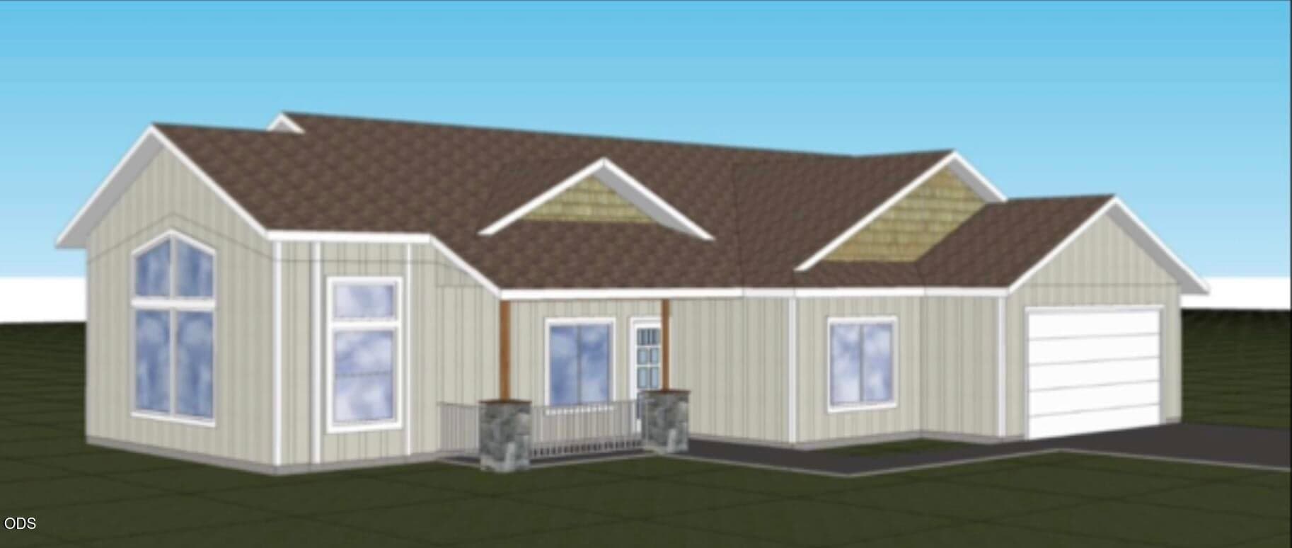 artist rendering of new home