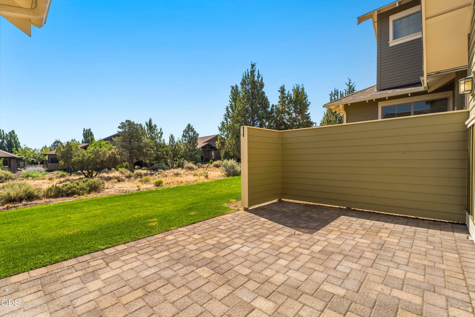 Paver patio