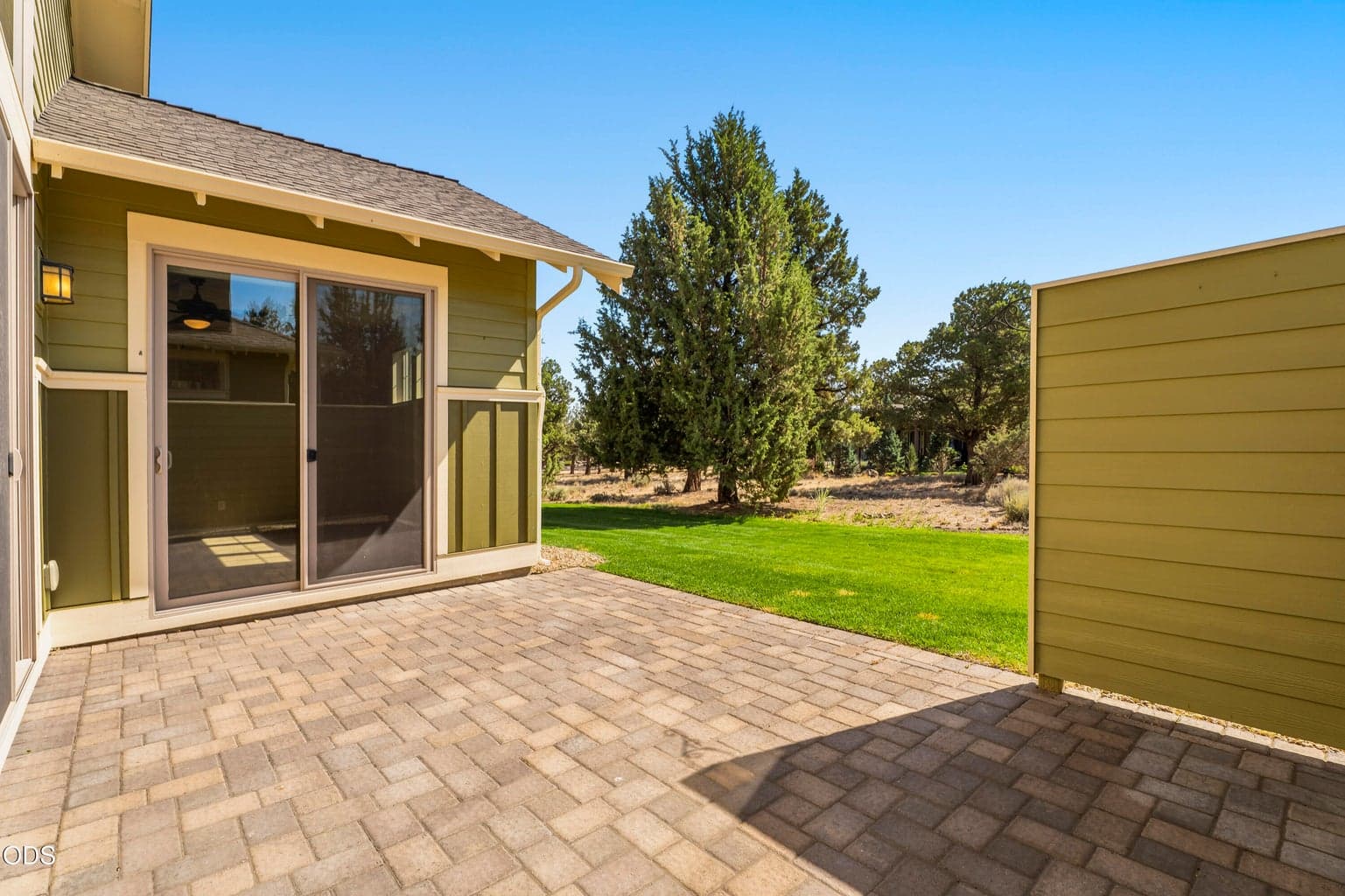 Paver patio