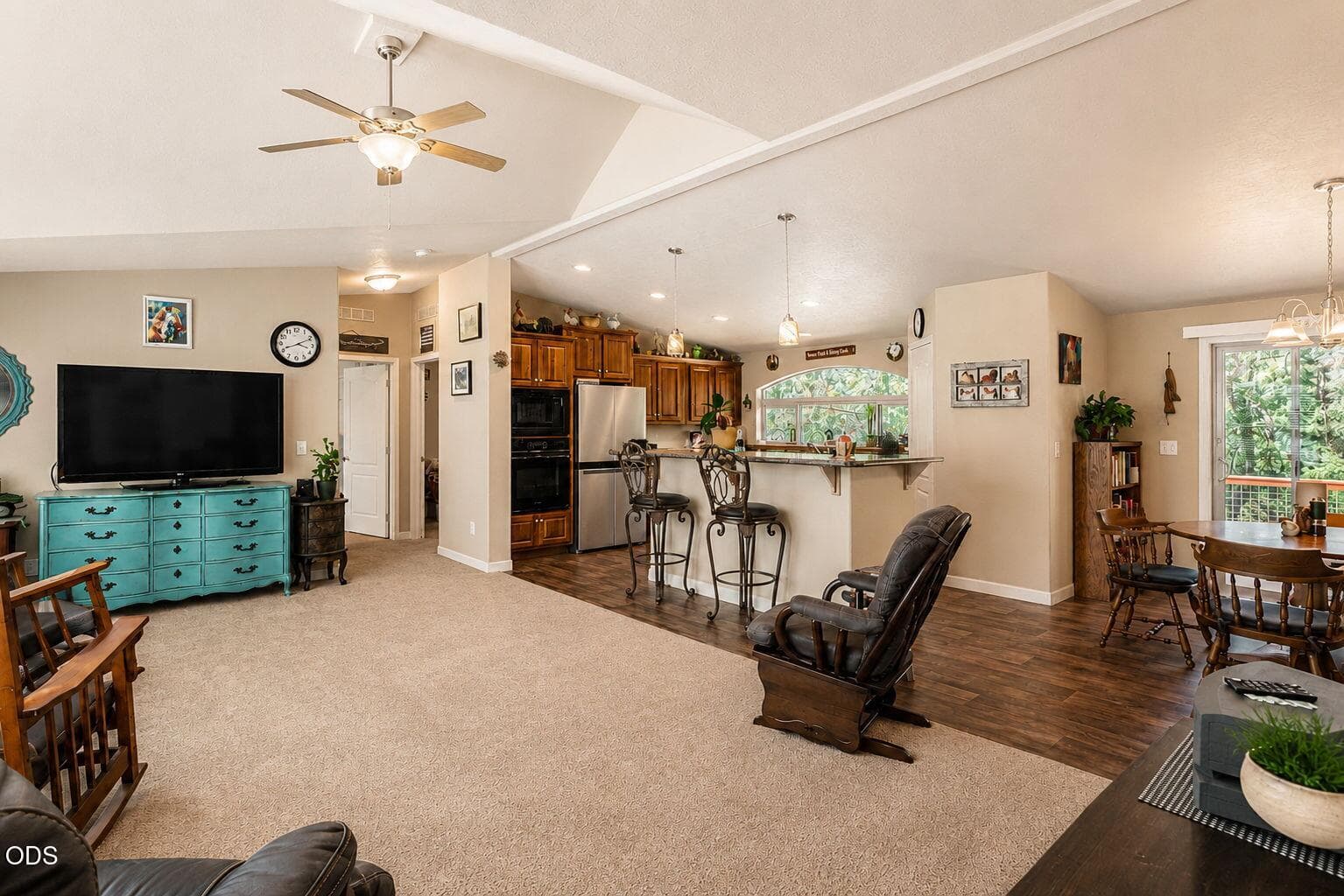 Open living area