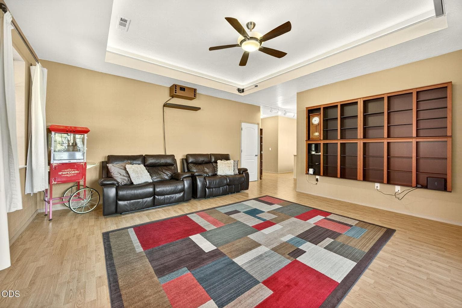 Enter into large living room
