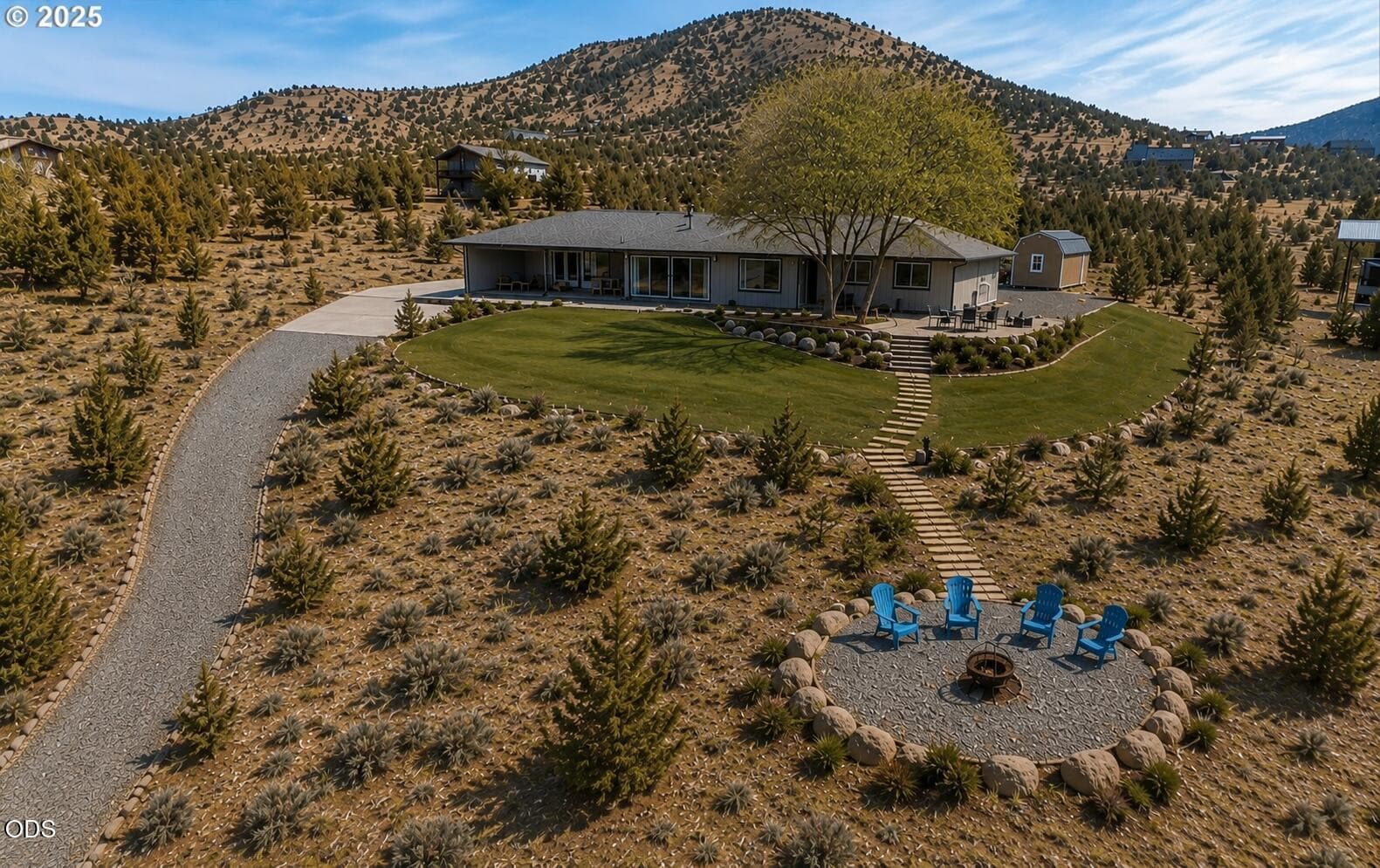 This image has been virtually enhanced with AI to illustrate one possible landscaping design