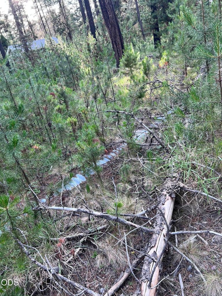 Culvert is reportedly covering a part of the septic system