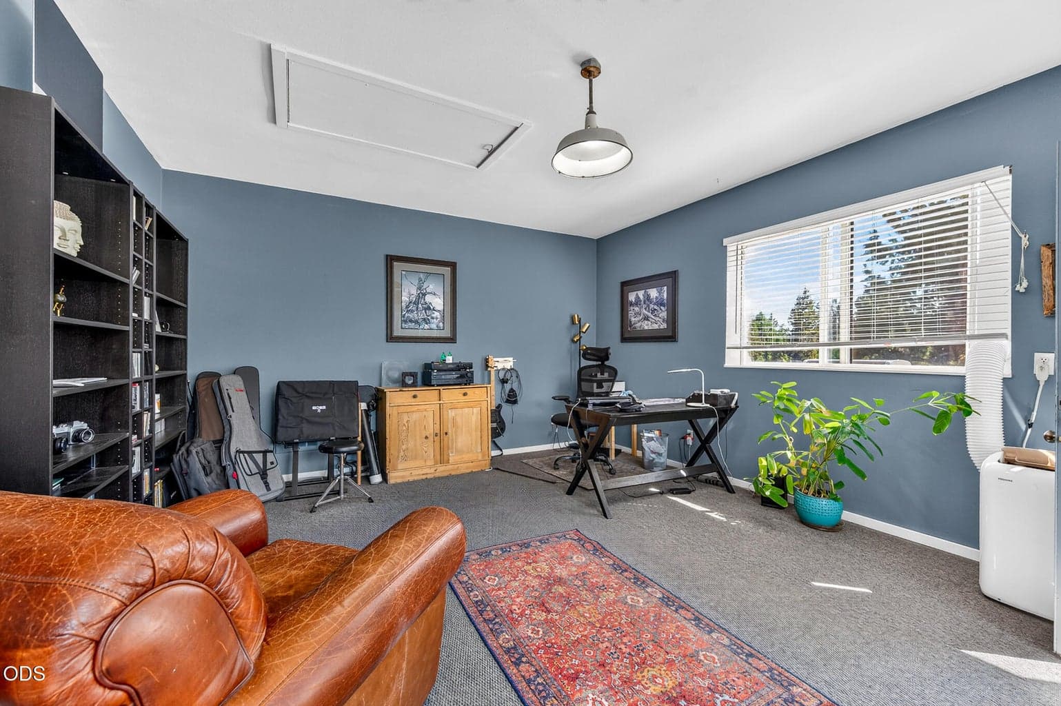 Office off RV garage