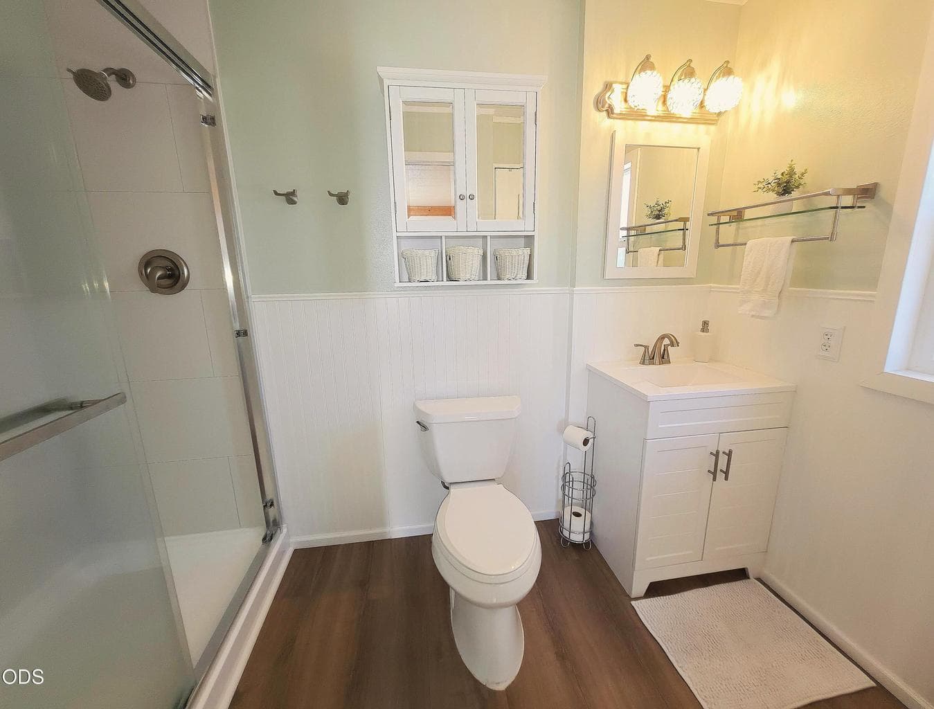 Primary Bathroom with large walk-in shower