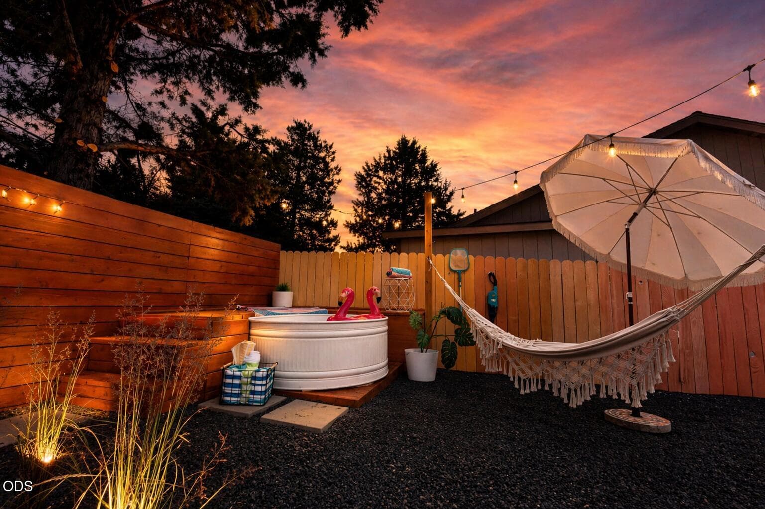 backyard cold plunge