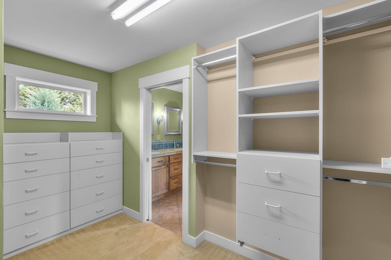 primary closet