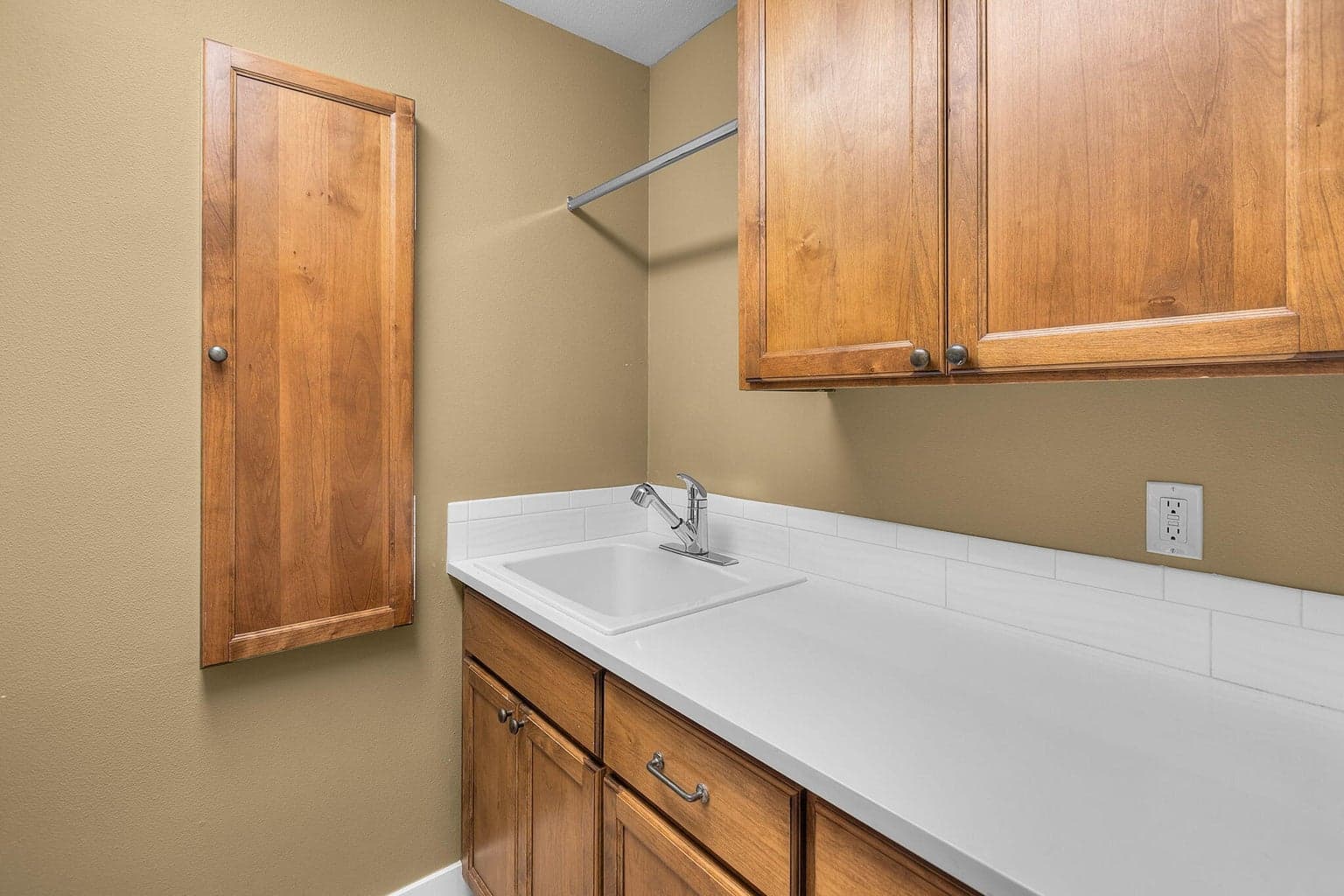 laundry room upstairs