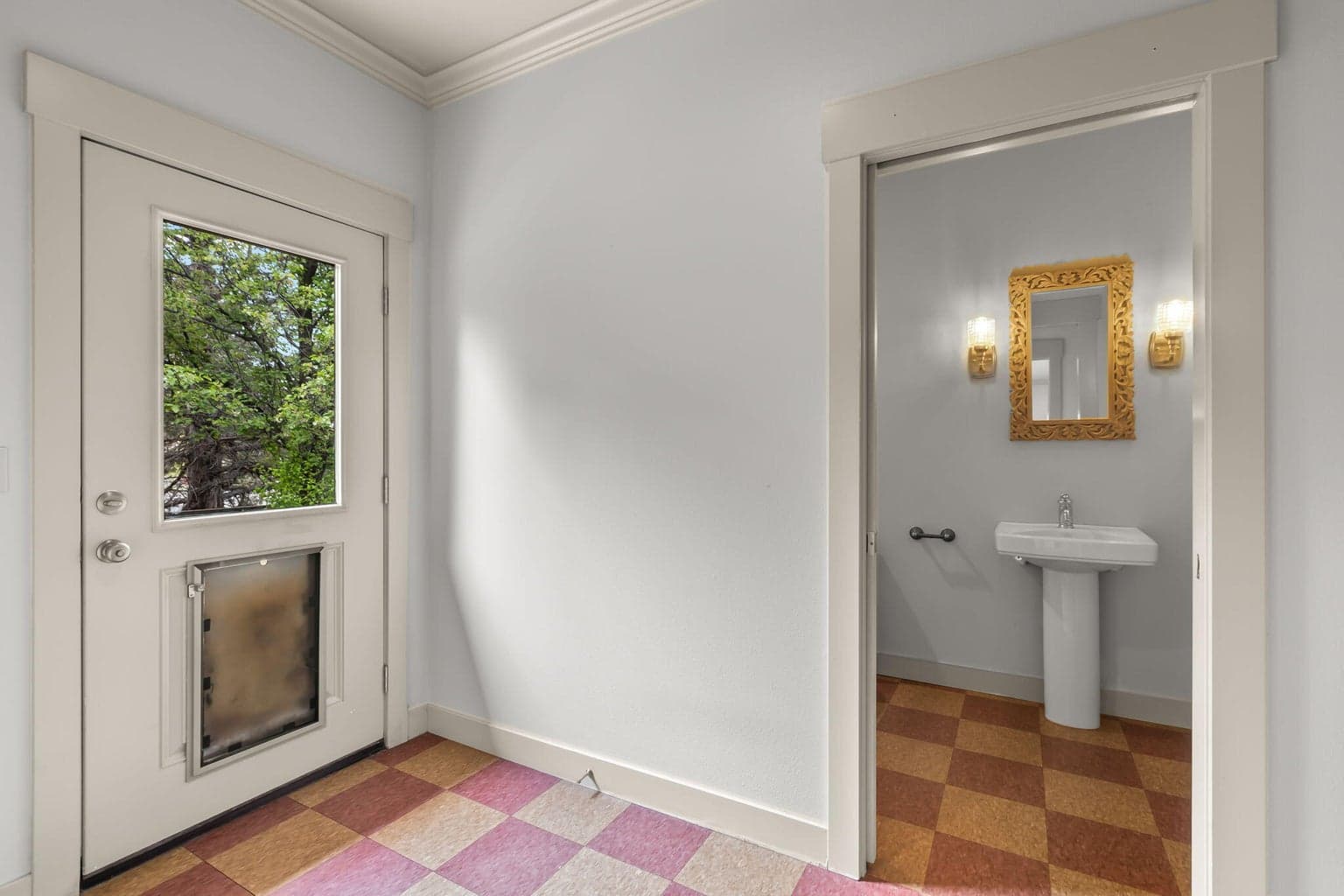 mudroom off kitchen