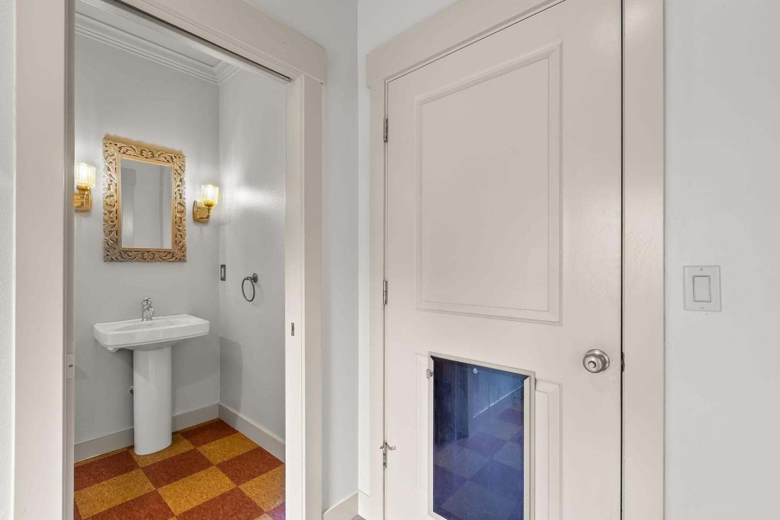 mudroom off kitchen