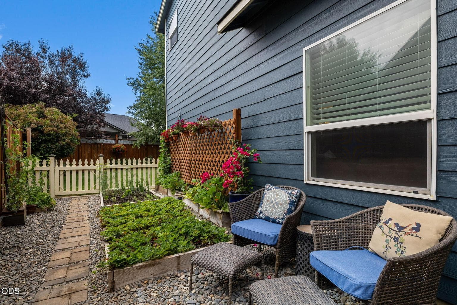 Side of House, Garden Area