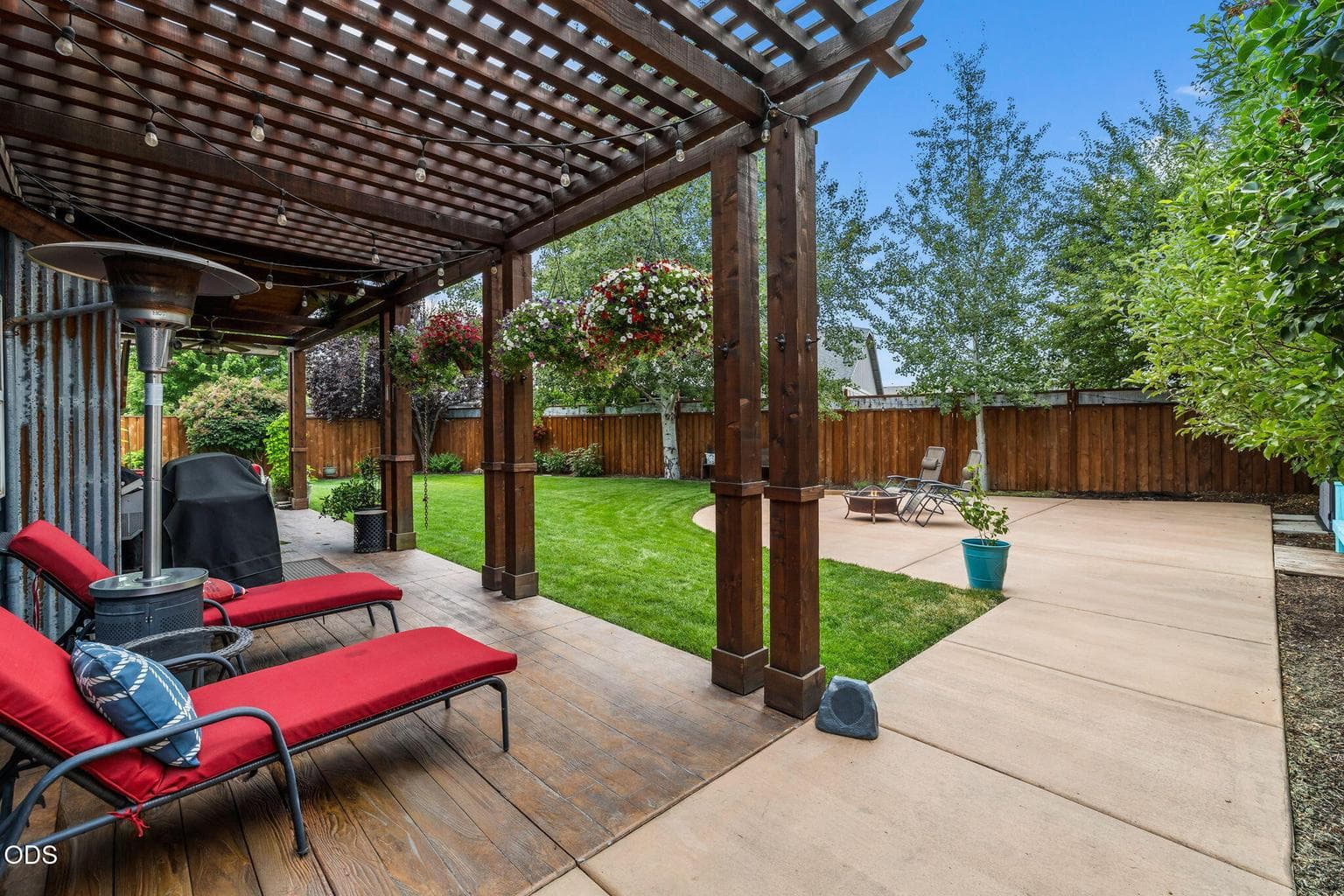 Back patio