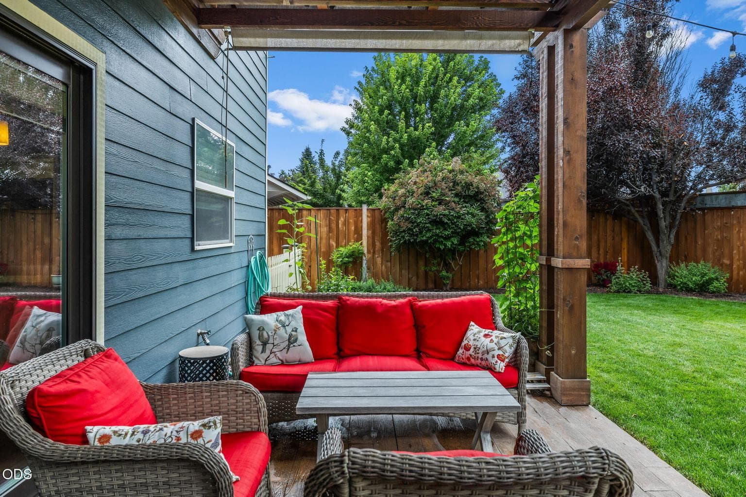 Back patio
