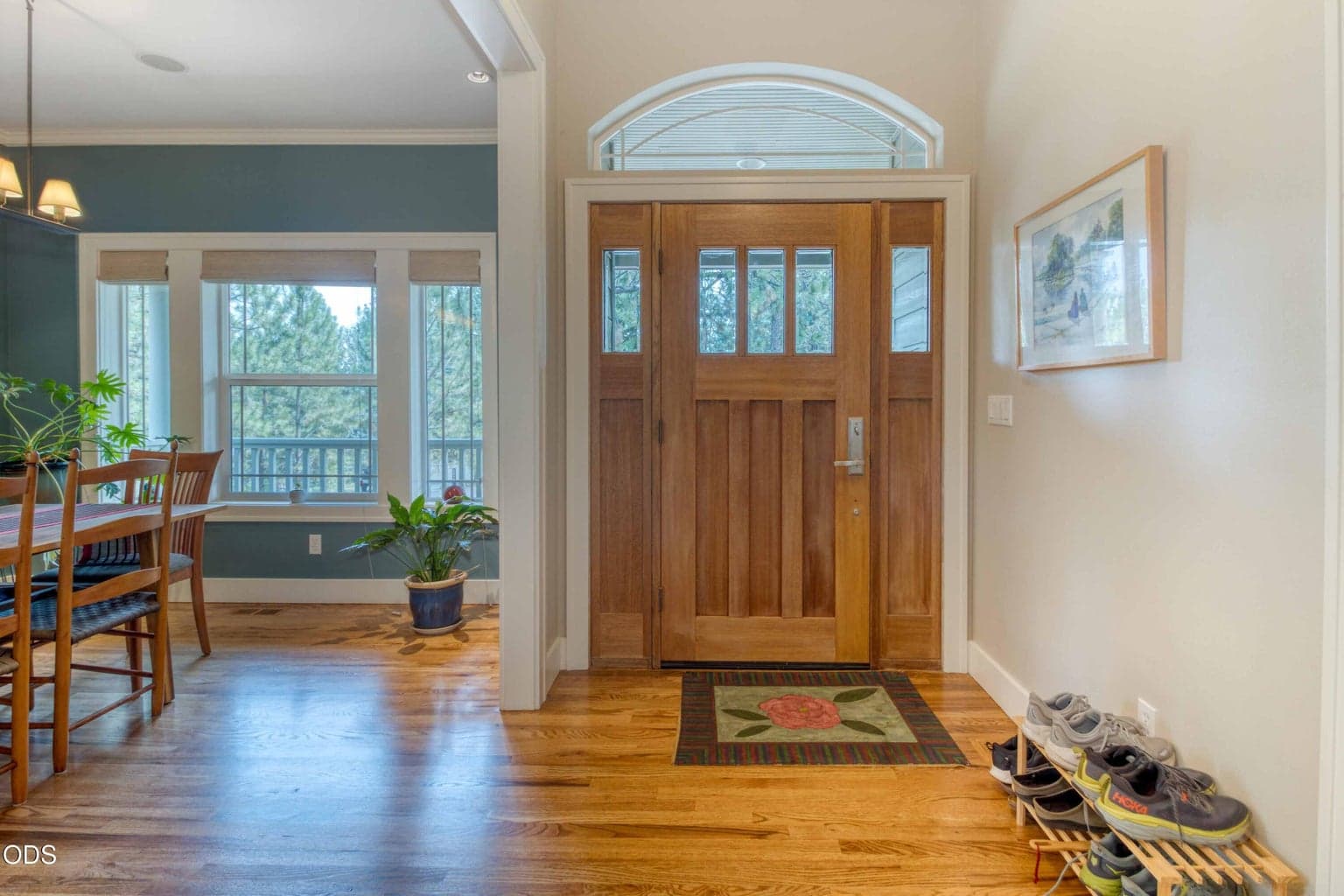 Inviting Front Entrance