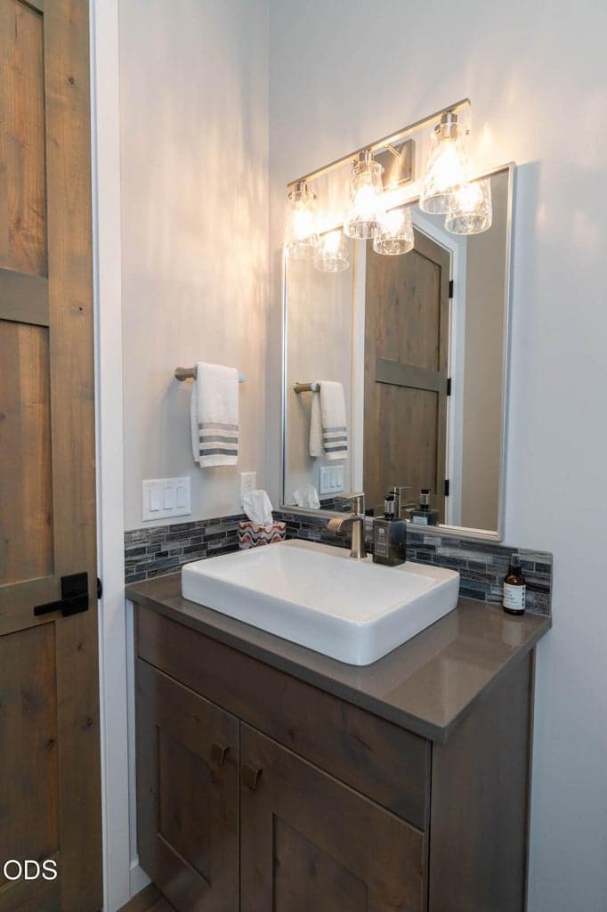 Half bath vanity