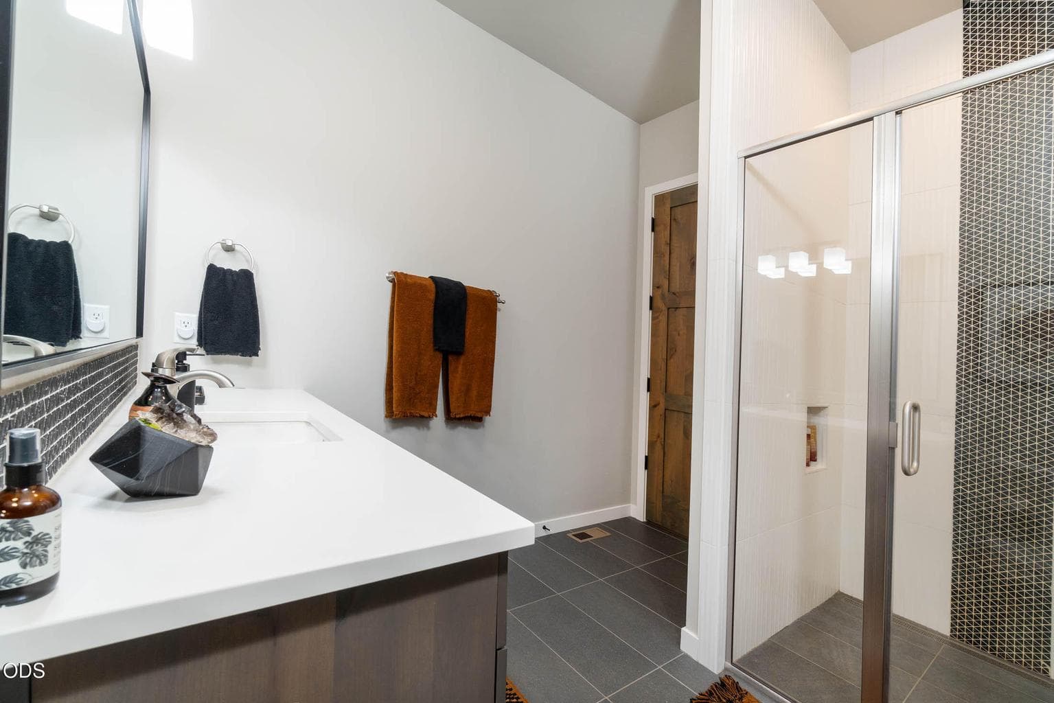 guest bathroom with shower
