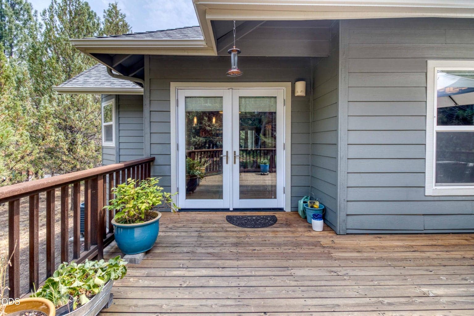 Door Open Up To the Breakfast Nook