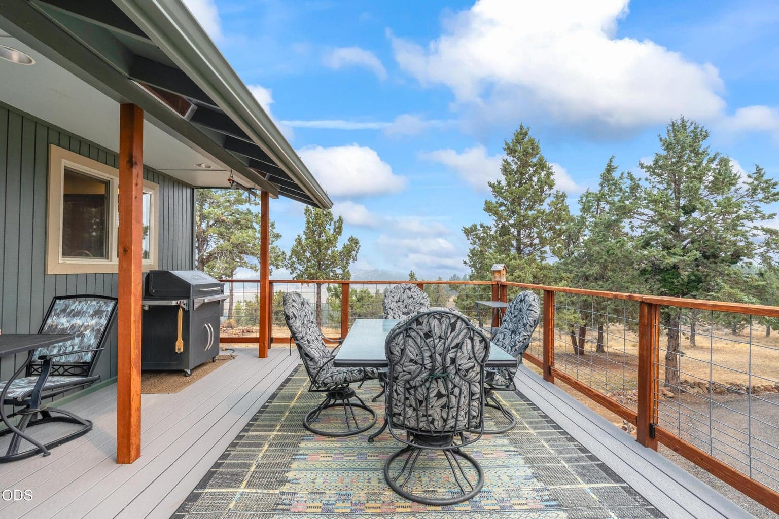 Front Deck on East side of house