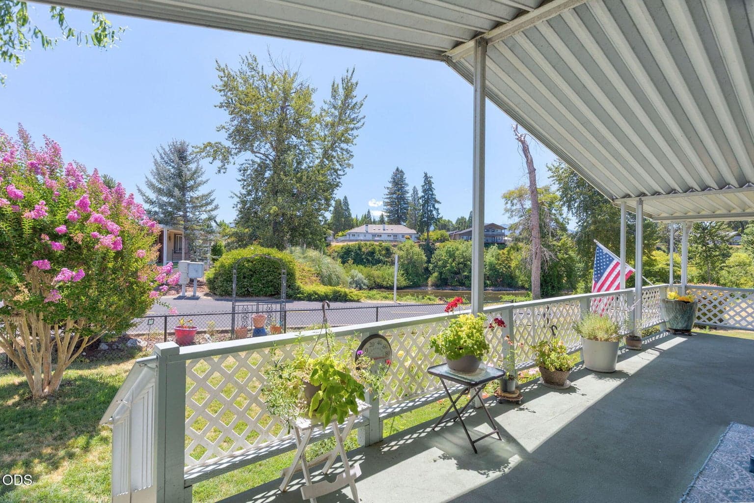 View of the Rogue River from your deck