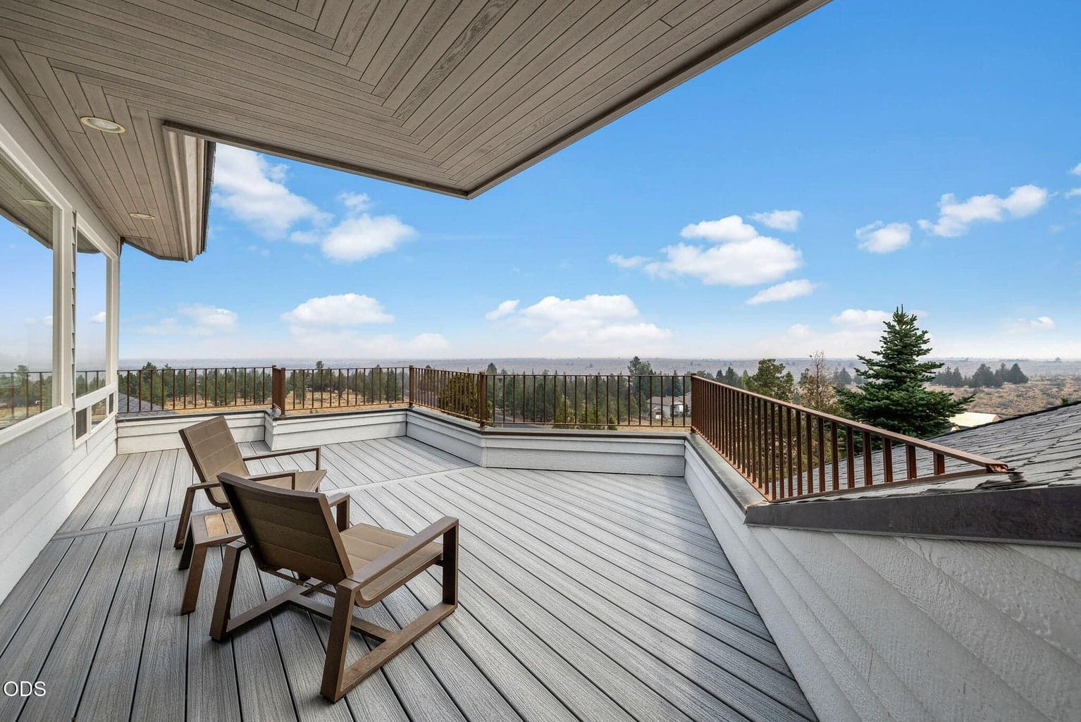 Primary bedroom deck ... a perfect place to begin a day and end a day!