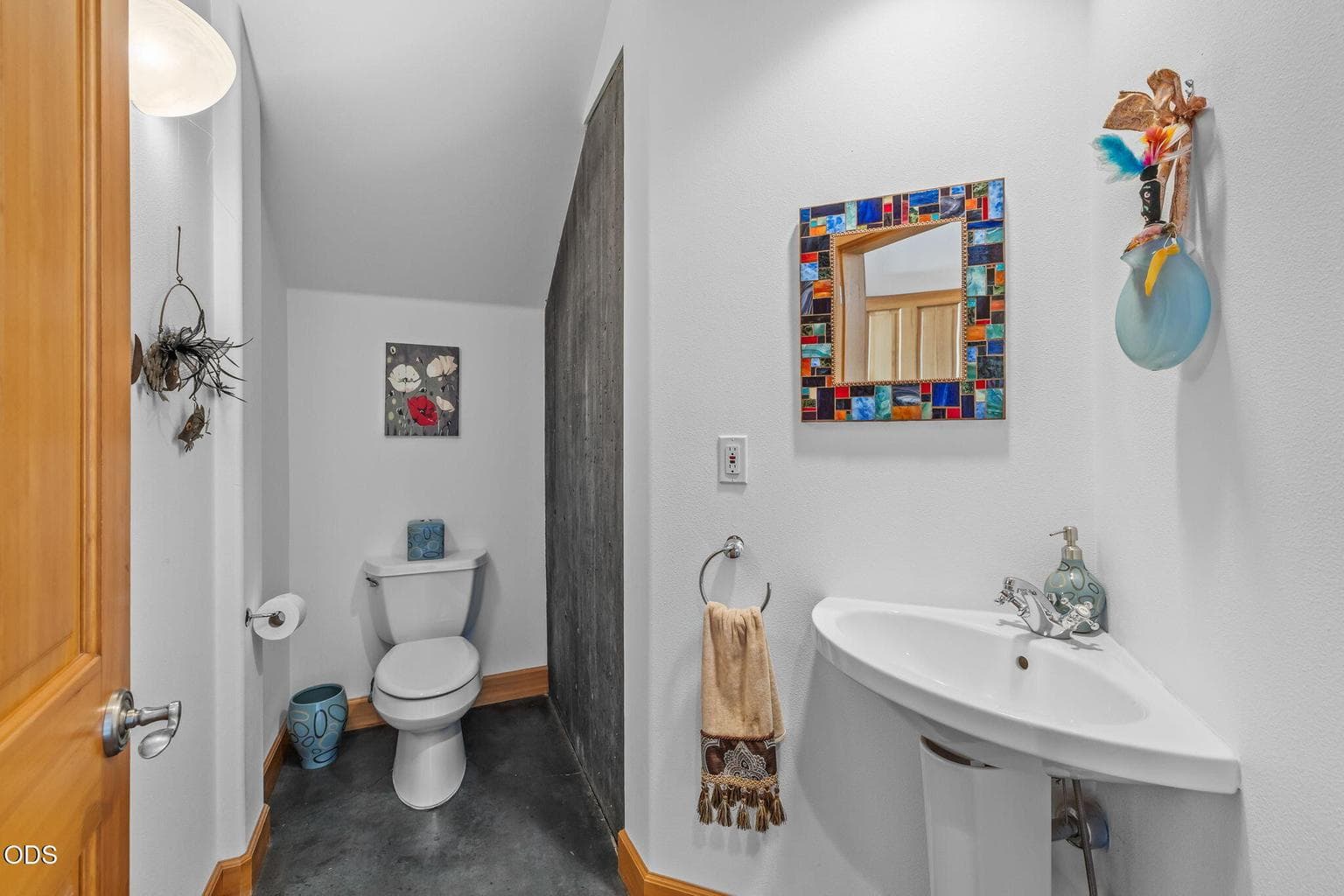 Powder room on main level