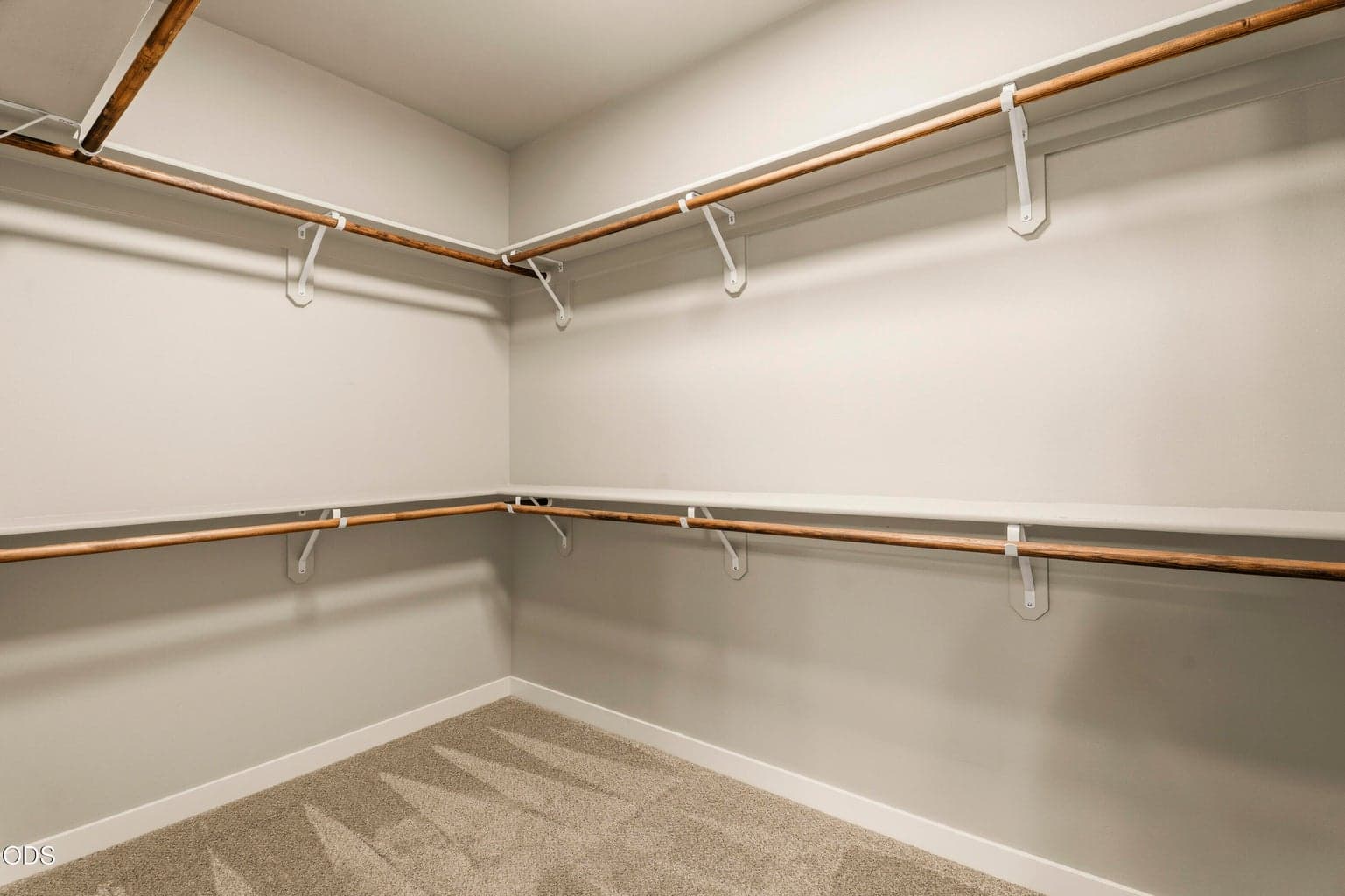Primary walk in closet