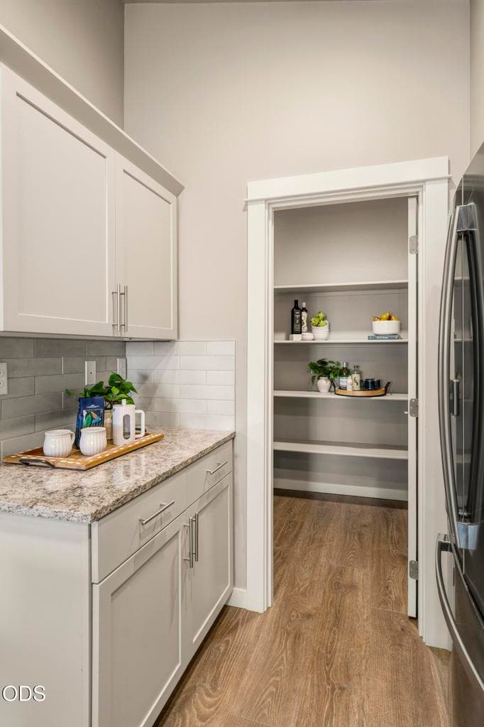 Large pantry and coffee nook