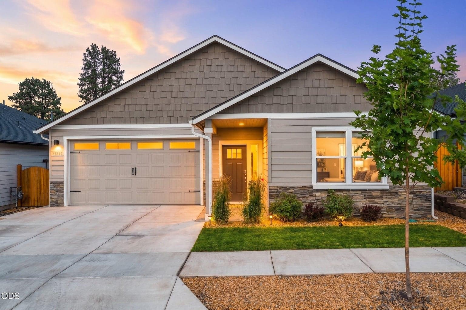 Lovely home - Virtually altered "twilight" photo