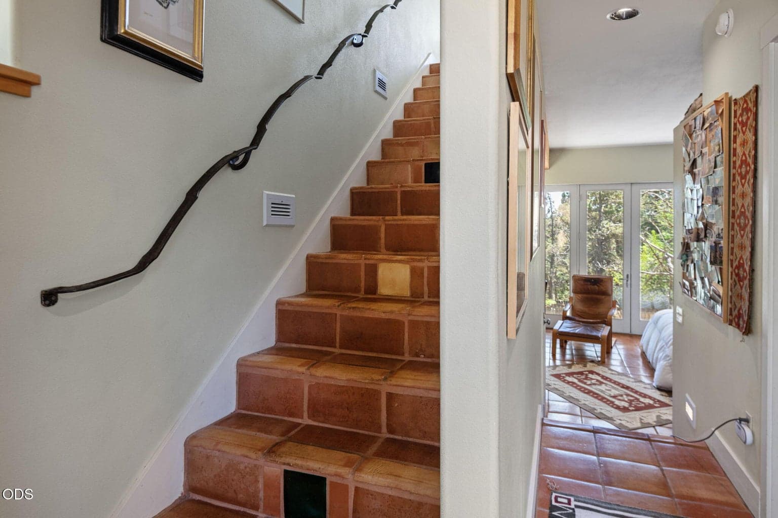 Custom iron railing...