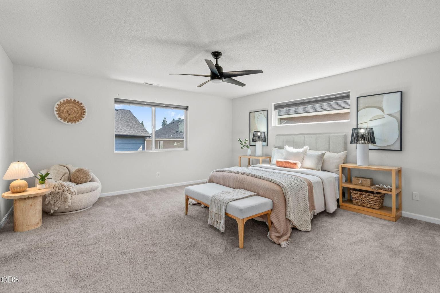 Extra roomy primary suite