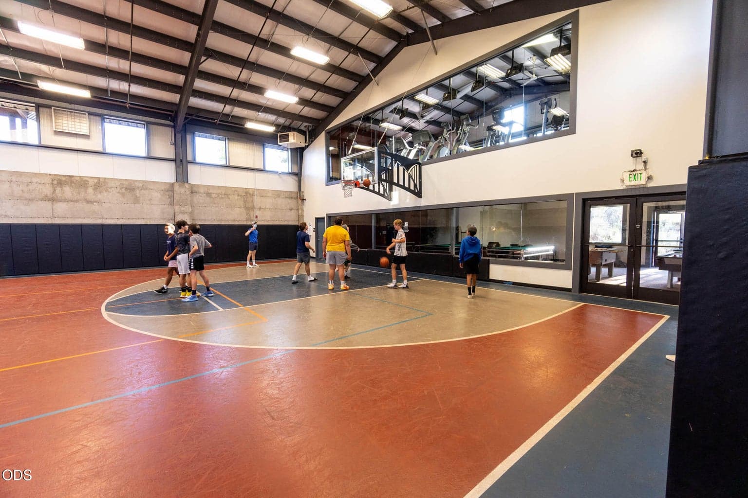 Inside sports courts are super year-round.