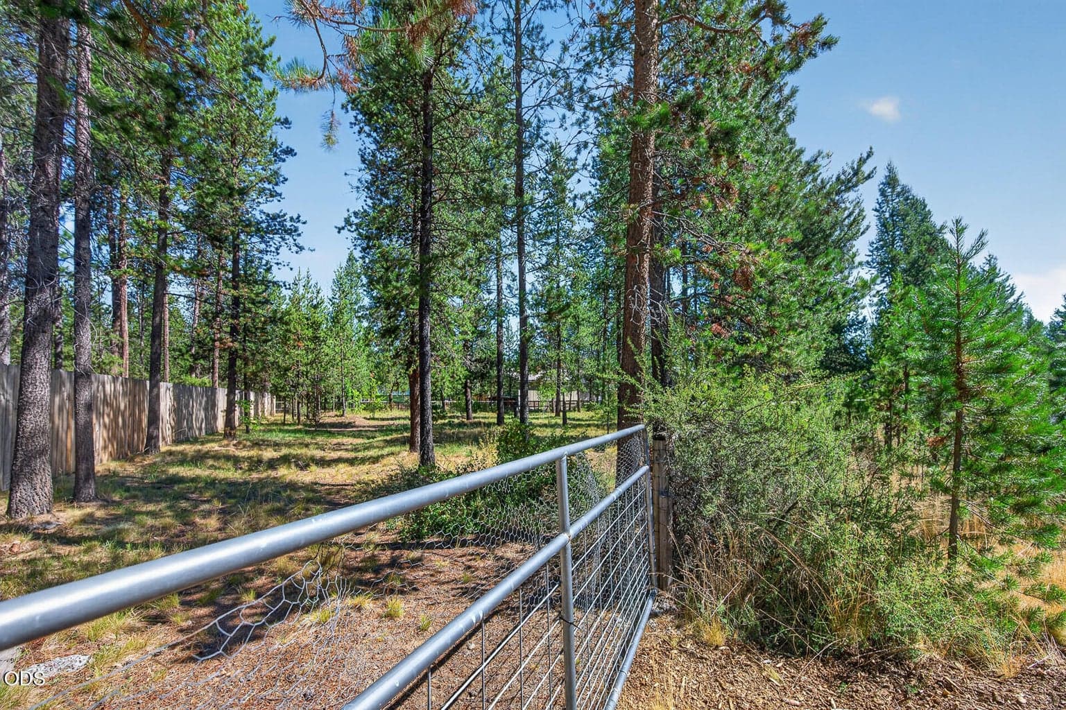 Extra gated entrance for additional trailer or RV parking