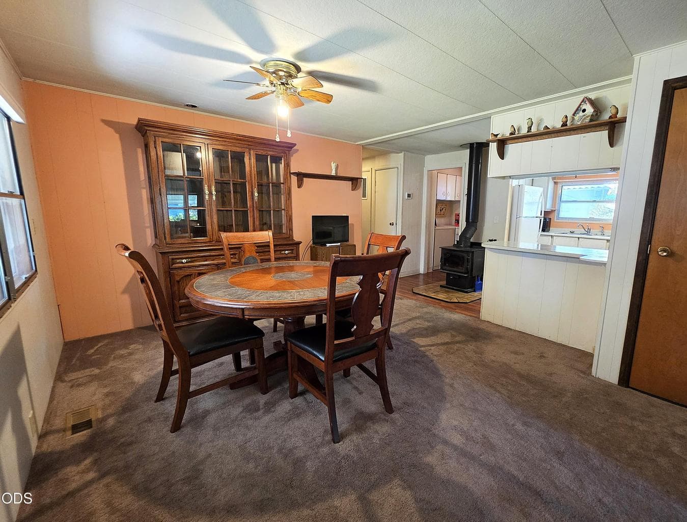 Dining Area has room for china cabinet