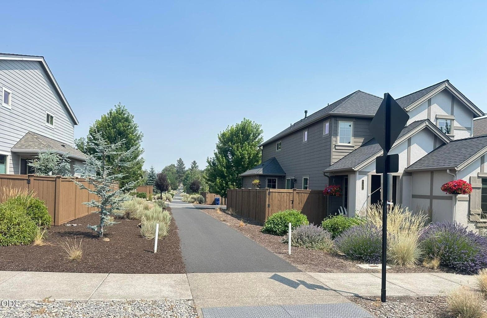 Another pathway in the neighborhood.