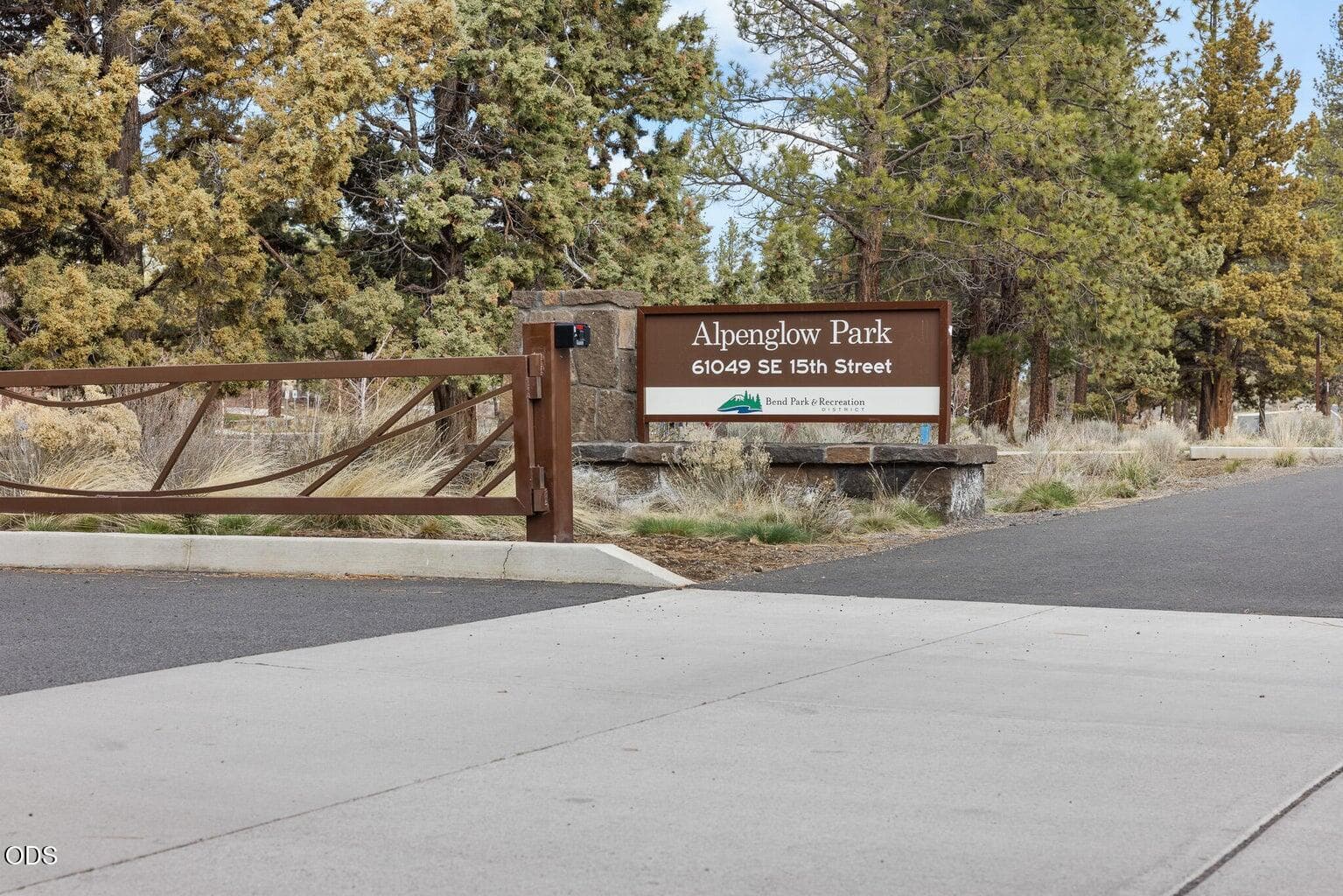 Alpenglow Park down the street- dog park, summer concerts, playground