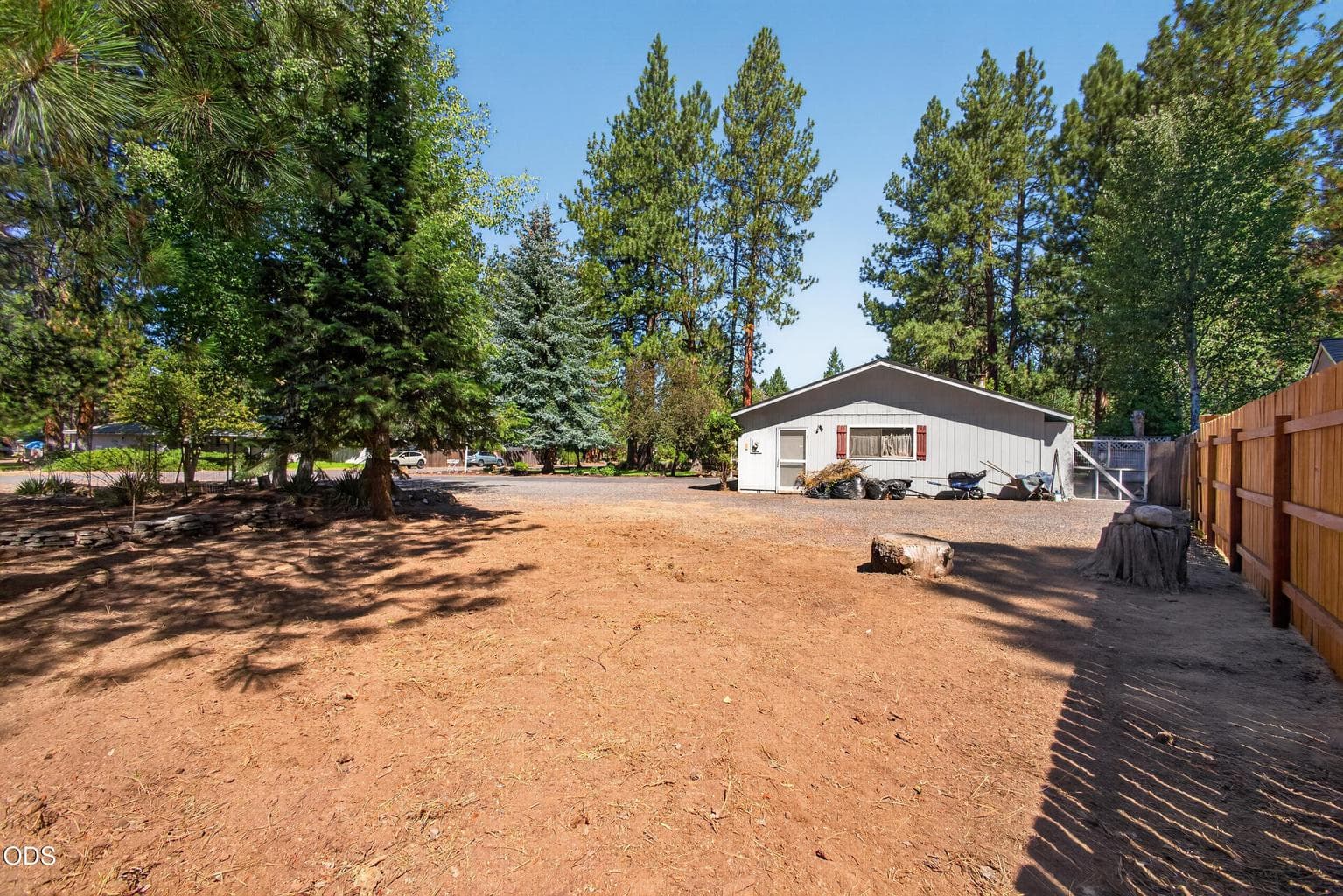 Large area for a garden or to build