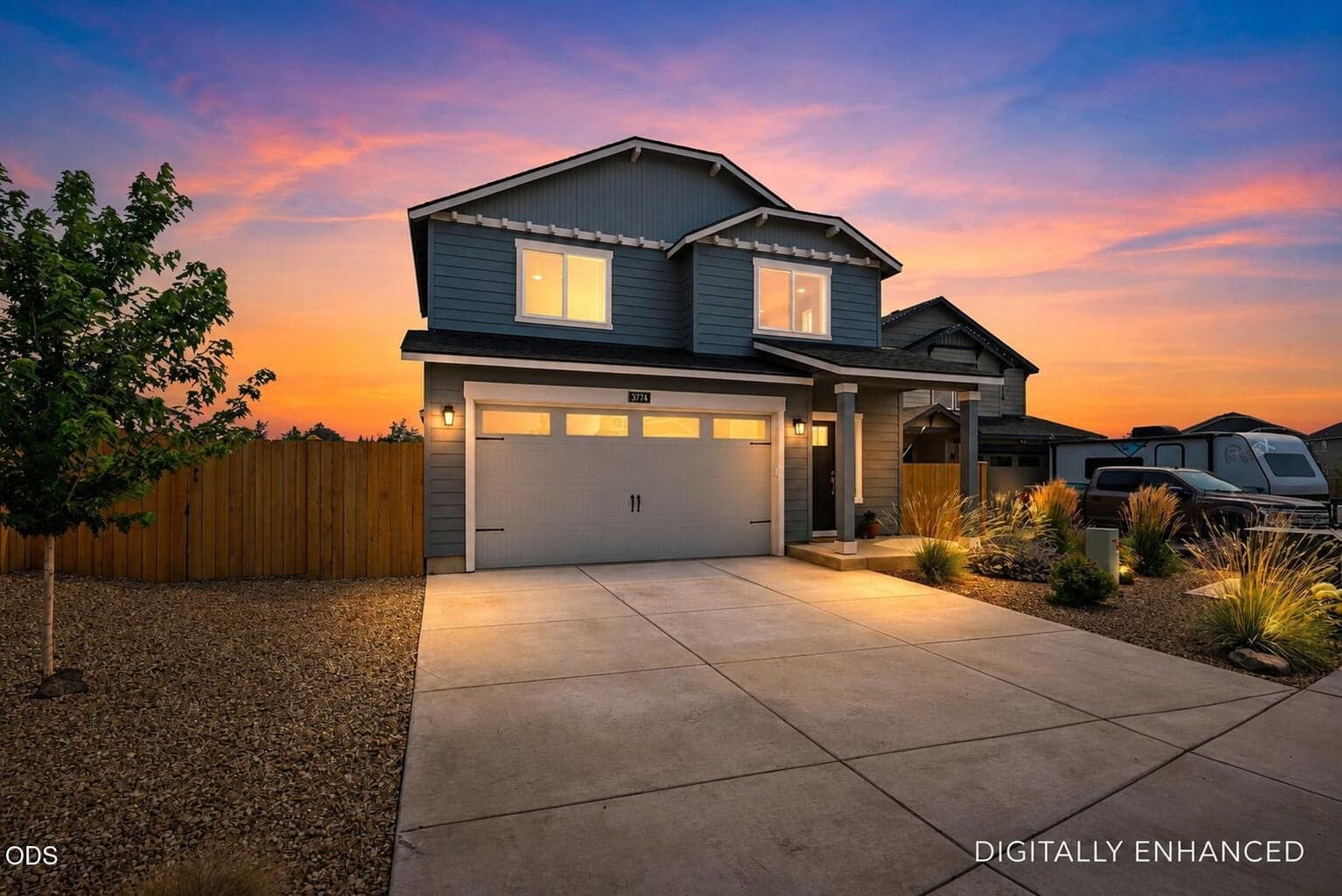 Modern curb appeal