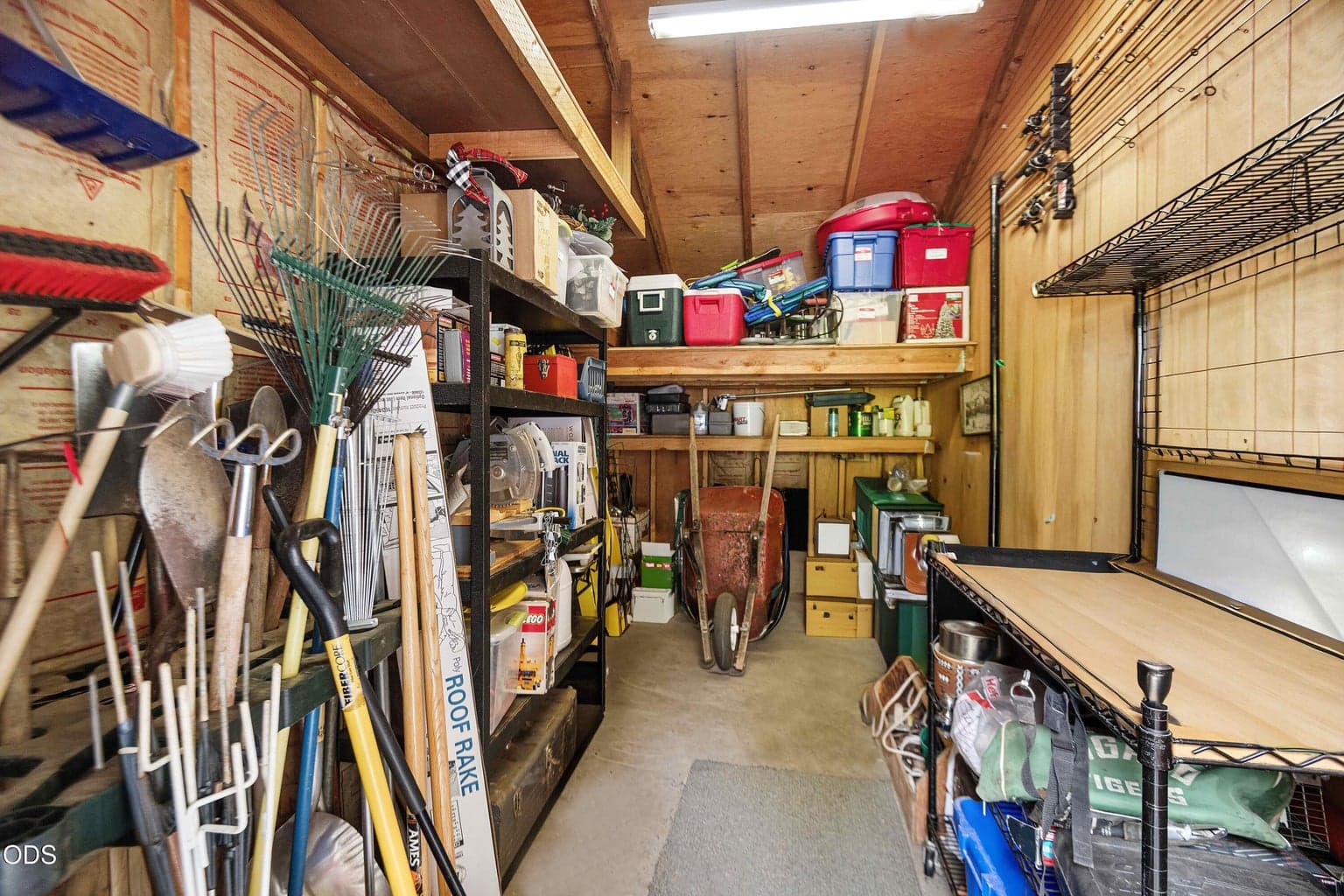 Golf cart garage