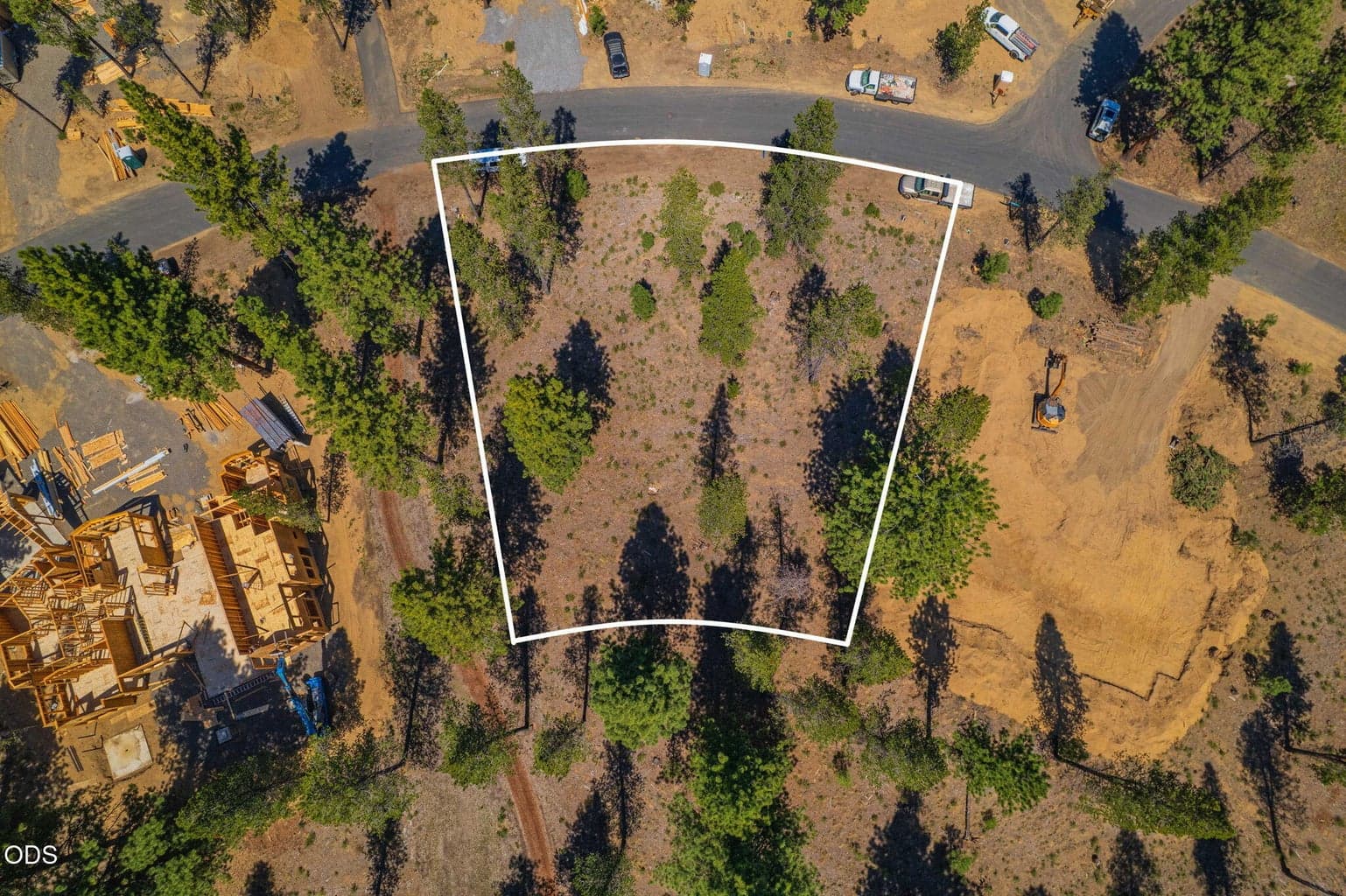 Topo surveys, with and without trees, available