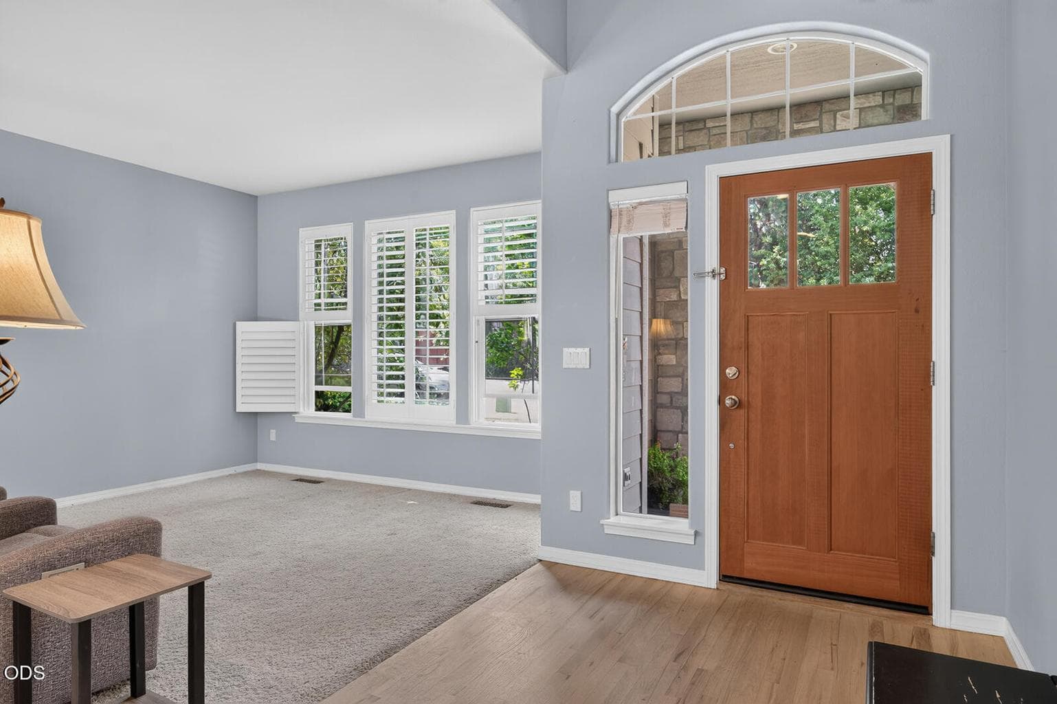 Vaulted entry