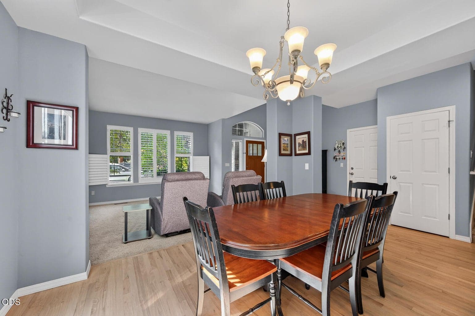 Oak hardwood flooring