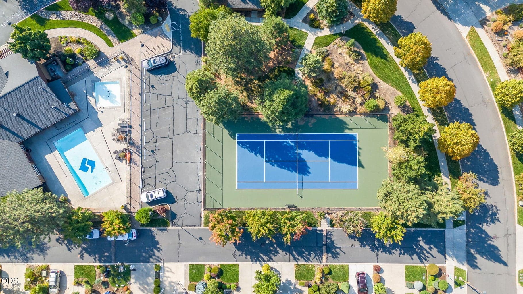 Tennis courts
